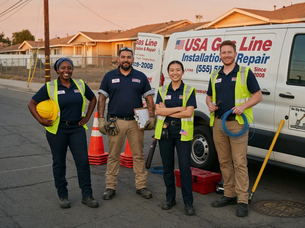 Gas Line Installation company in Gordon, TX